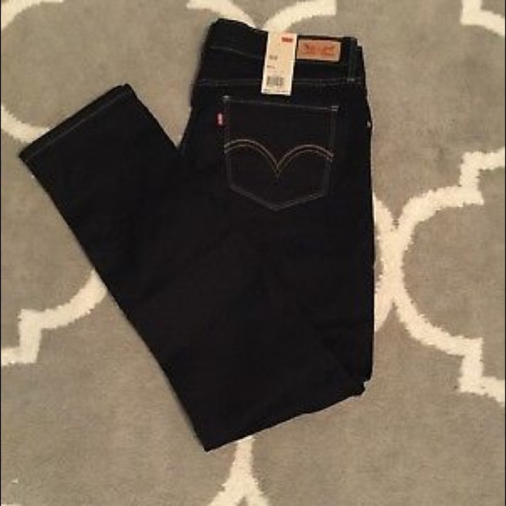 Levis 524 Skinny Jeans Size 13 New